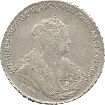 1 рубль 1738 года, СПб